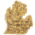 Destination Michigan Mitt Cutting & Serving Board 1 Destination Michigan Mitt Cutting & Serving Board 1