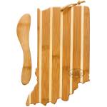 Indiana Charcuterie Board with Spreader Knife Gift Set 1 Indiana Charcuterie Board with Spreader Knife Gift Set 1