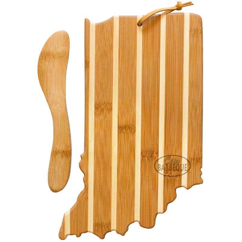 Indiana Charcuterie Board with Spreader Knife Gift Set 1 Indiana Charcuterie Board with Spreader Knife Gift Set 1