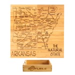 Arkansas Puzzle Coaster Set 1 Arkansas Puzzle Coaster Set 1