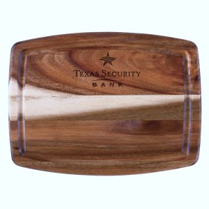 8" TB Home® Acacia Wood Serving & Cutting Board w/Juice Groove 1 8" TB Home® Acacia Wood Serving & Cutting Board w/Juice Groove 1