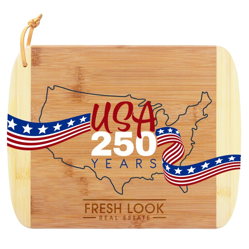 Limited Edition USA 250 Years 11" Two-Tone Cutting Board UV 1 Limited Edition USA 250 Years 11" Two-Tone Cutting Board UV 1