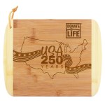 Limited Edition USA 250 Years 11" Two-Tone Cutting Board UV 2 Limited Edition USA 250 Years 11" Two-Tone Cutting Board UV 2