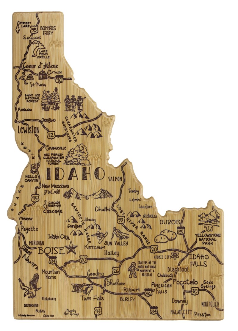 Destination Idaho Cutting & Serving Board 1 Destination Idaho Cutting & Serving Board 1