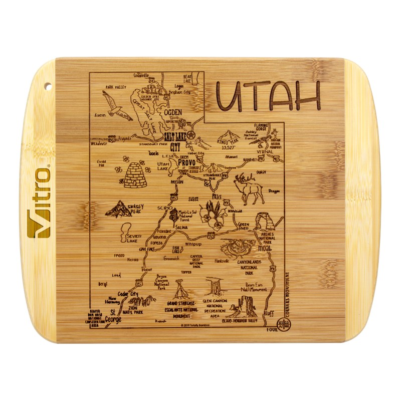 A Slice of Life Utah Serving & Cutting Board 1 A Slice of Life Utah Serving & Cutting Board 1