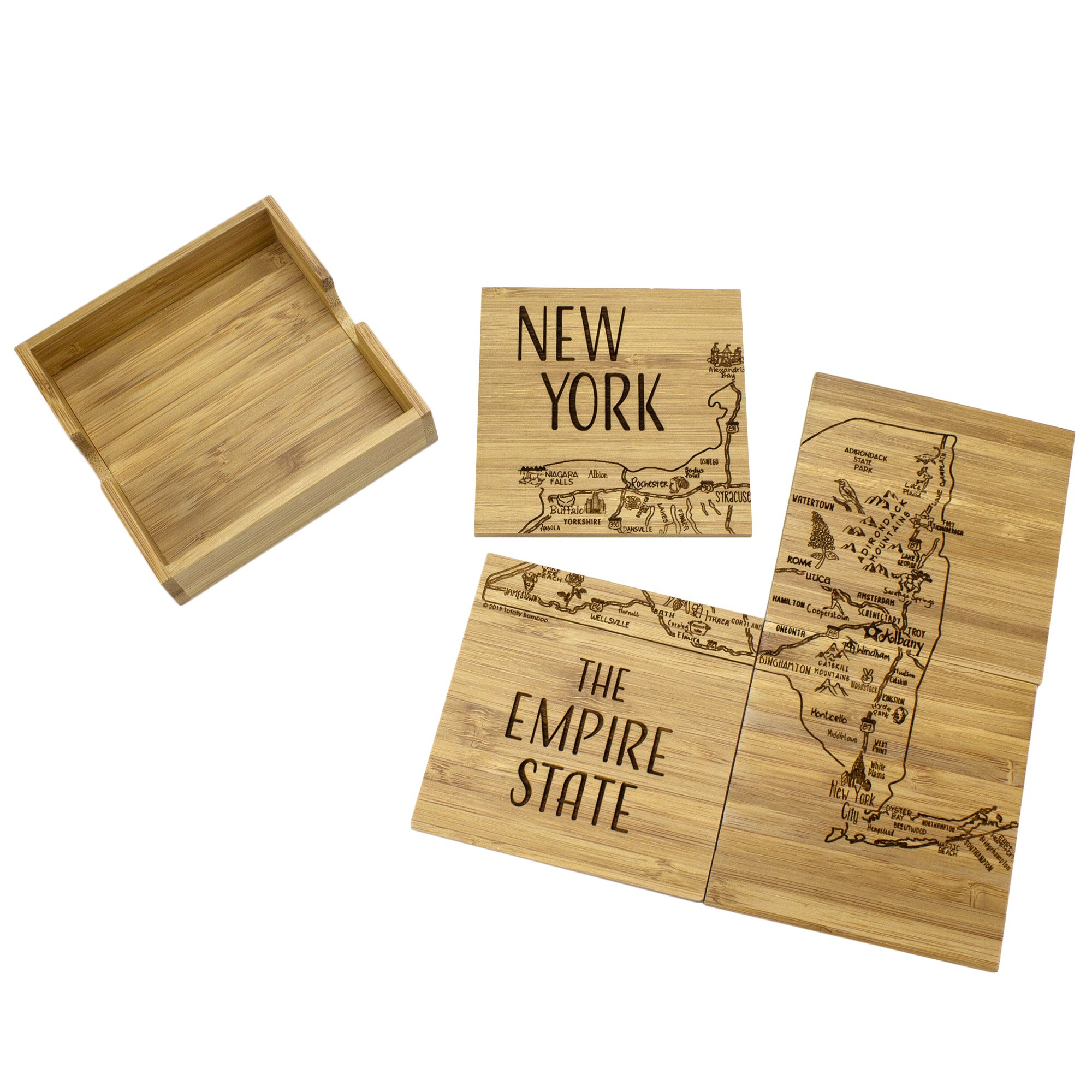 New York Puzzle Coaster Set 1
