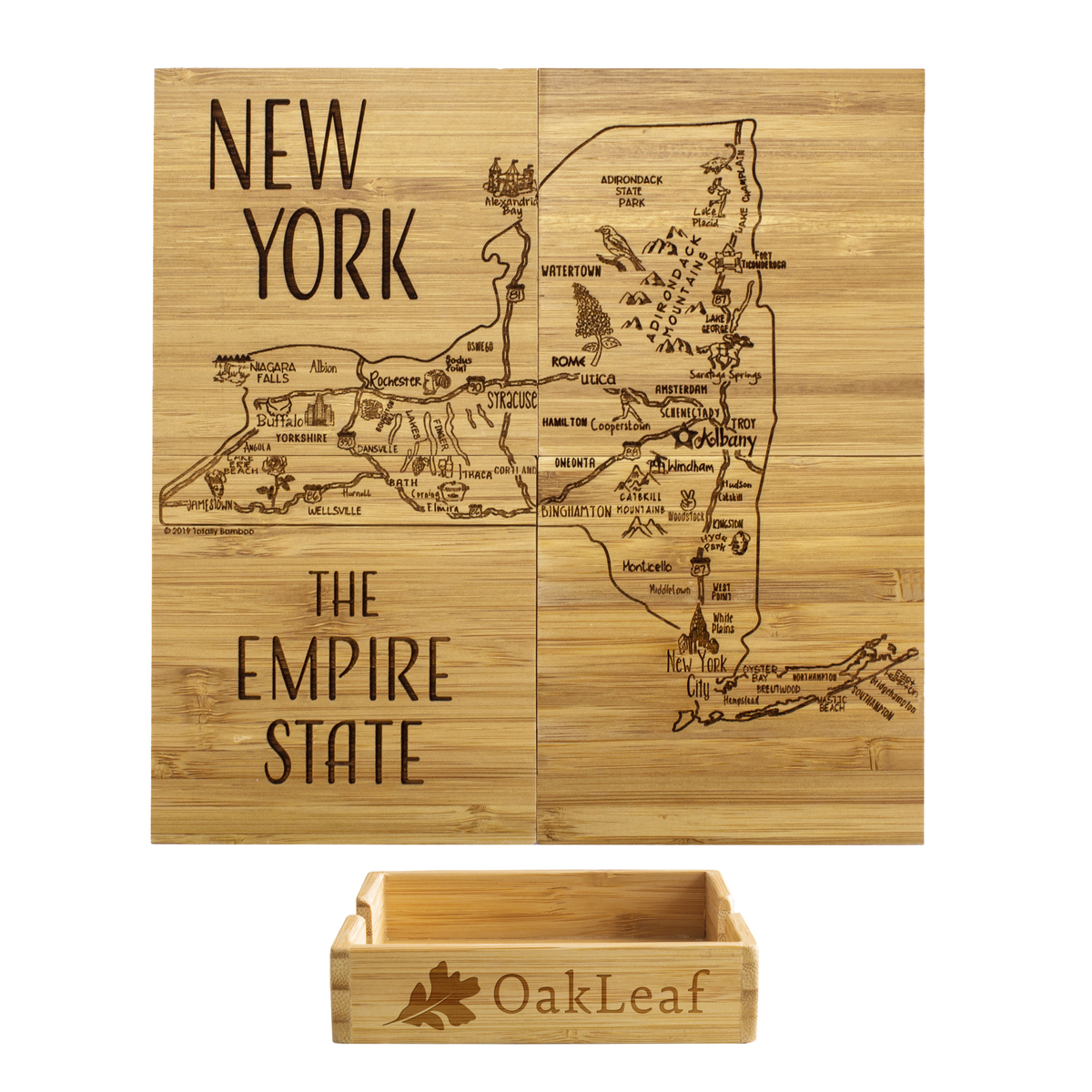 New York Puzzle Coaster Set 1