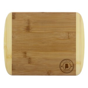 Alabama State Stamp 2-Tone 11" Cutting Board 1 Alabama State Stamp 2-Tone 11" Cutting Board 1