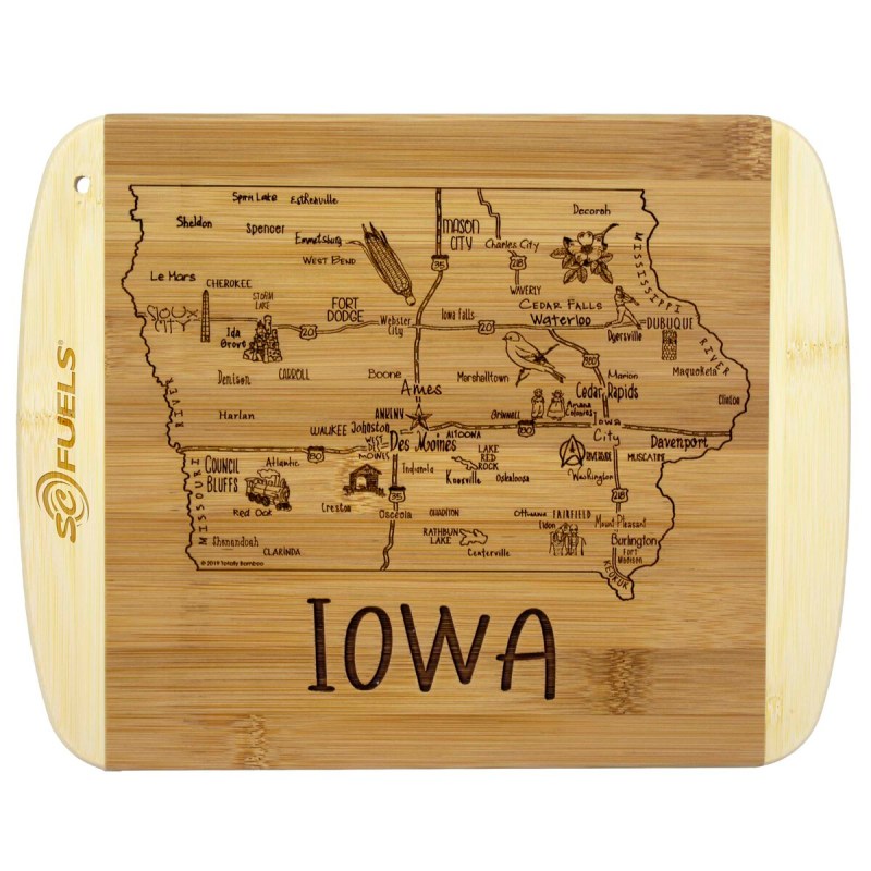 A Slice of Life Iowa Serving & Cutting Board 1 A Slice of Life Iowa Serving & Cutting Board 1
