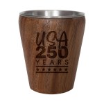 Limited Edition USA 250 Years Bamboo Shot Glass w/Stainless Steel Interior 1 Limited Edition USA 250 Years Bamboo Shot Glass w/Stainless Steel Interior 1