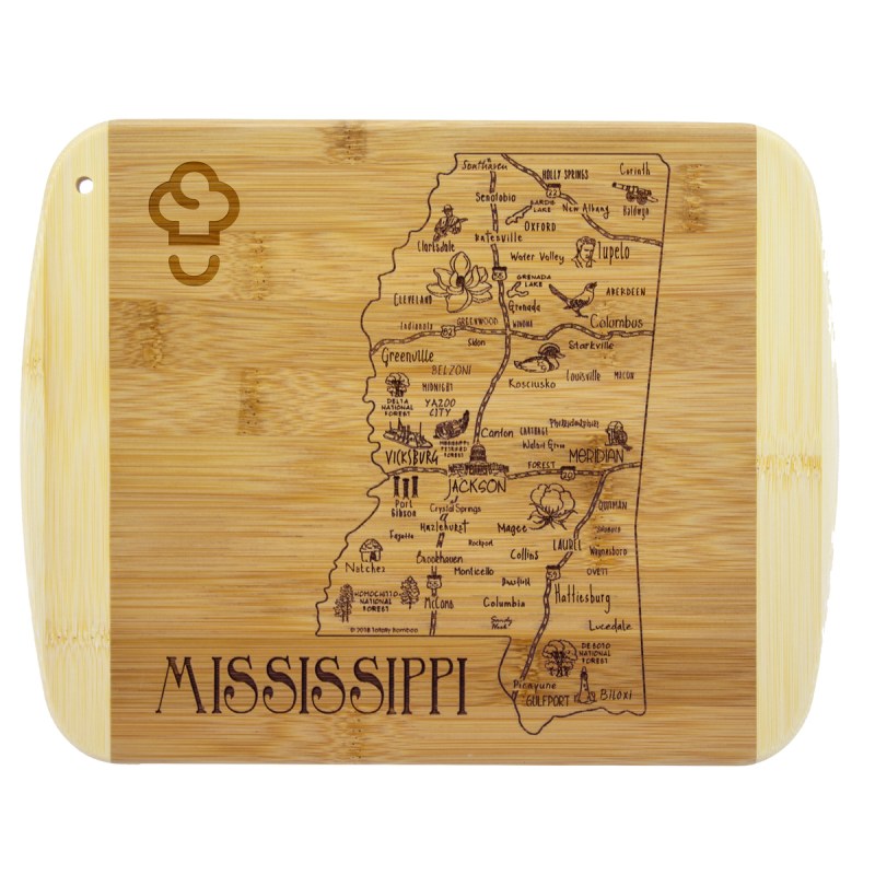 A Slice of Life Mississippi Serving & Cutting Board 1 A Slice of Life Mississippi Serving & Cutting Board 1