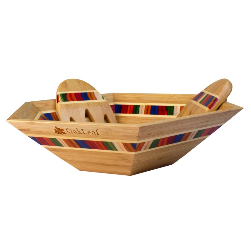 Baltique® Marrakesh Salad Bowl & Salad Hands Set 1 Baltique® Marrakesh Salad Bowl & Salad Hands Set 1