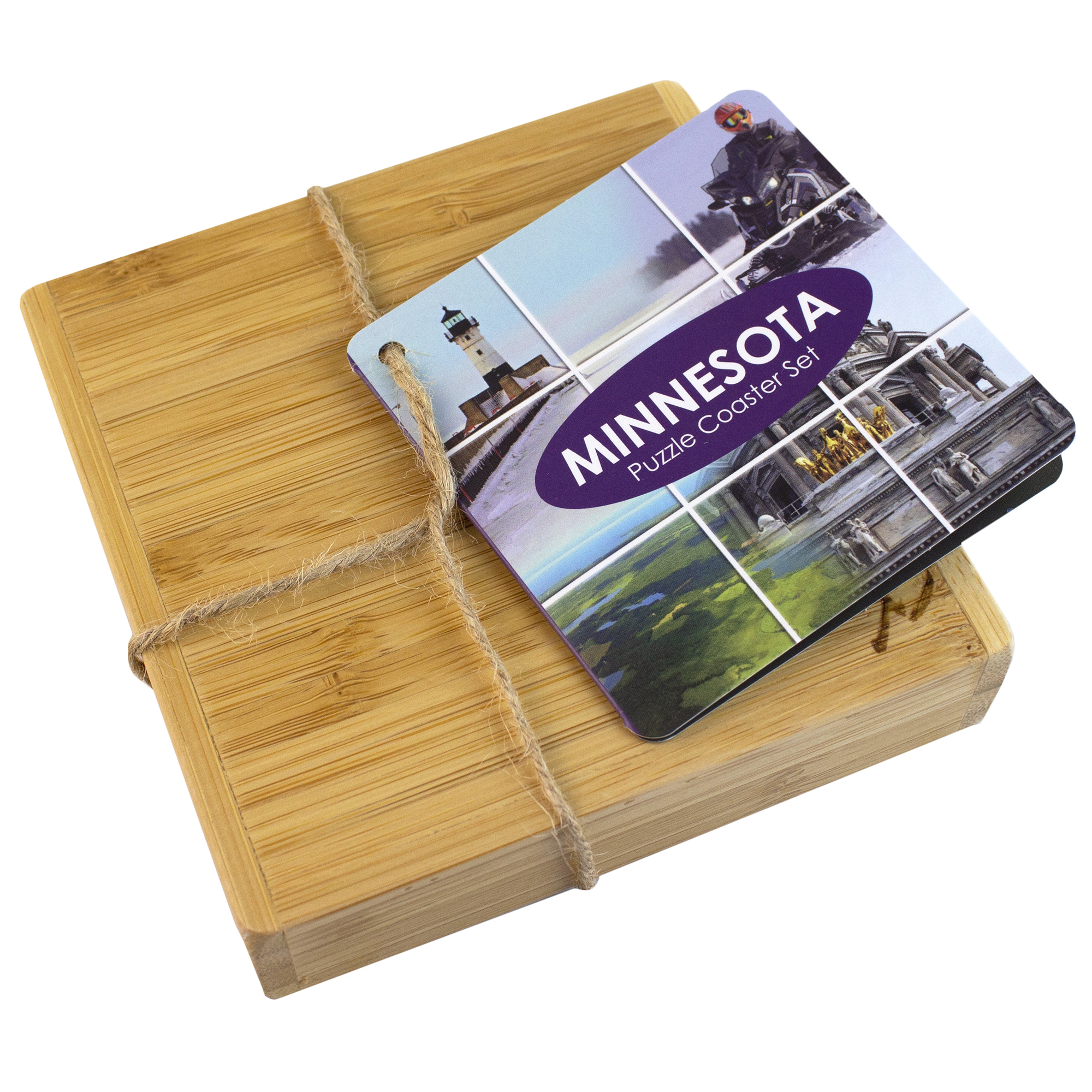Minnesota Puzzle Coaster Set 1