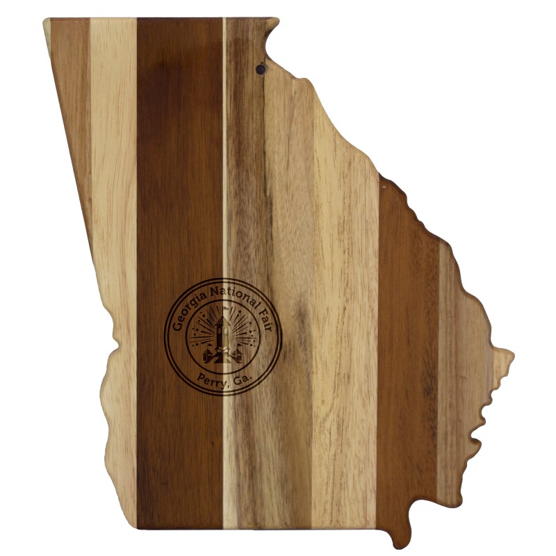 Rock & Branch® Shiplap Series Georgia State Shaped Wood Serving & Cutting Board 1 Rock & Branch® Shiplap Series Georgia State Shaped Wood Serving & Cutting Board 1