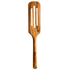 Rock & Branch® Olive Wood Slotted Spurtle 1 Rock & Branch® Olive Wood Slotted Spurtle 1