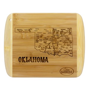 A Slice of Life Oklahoma Serving & Cutting Board 1 A Slice of Life Oklahoma Serving & Cutting Board 1