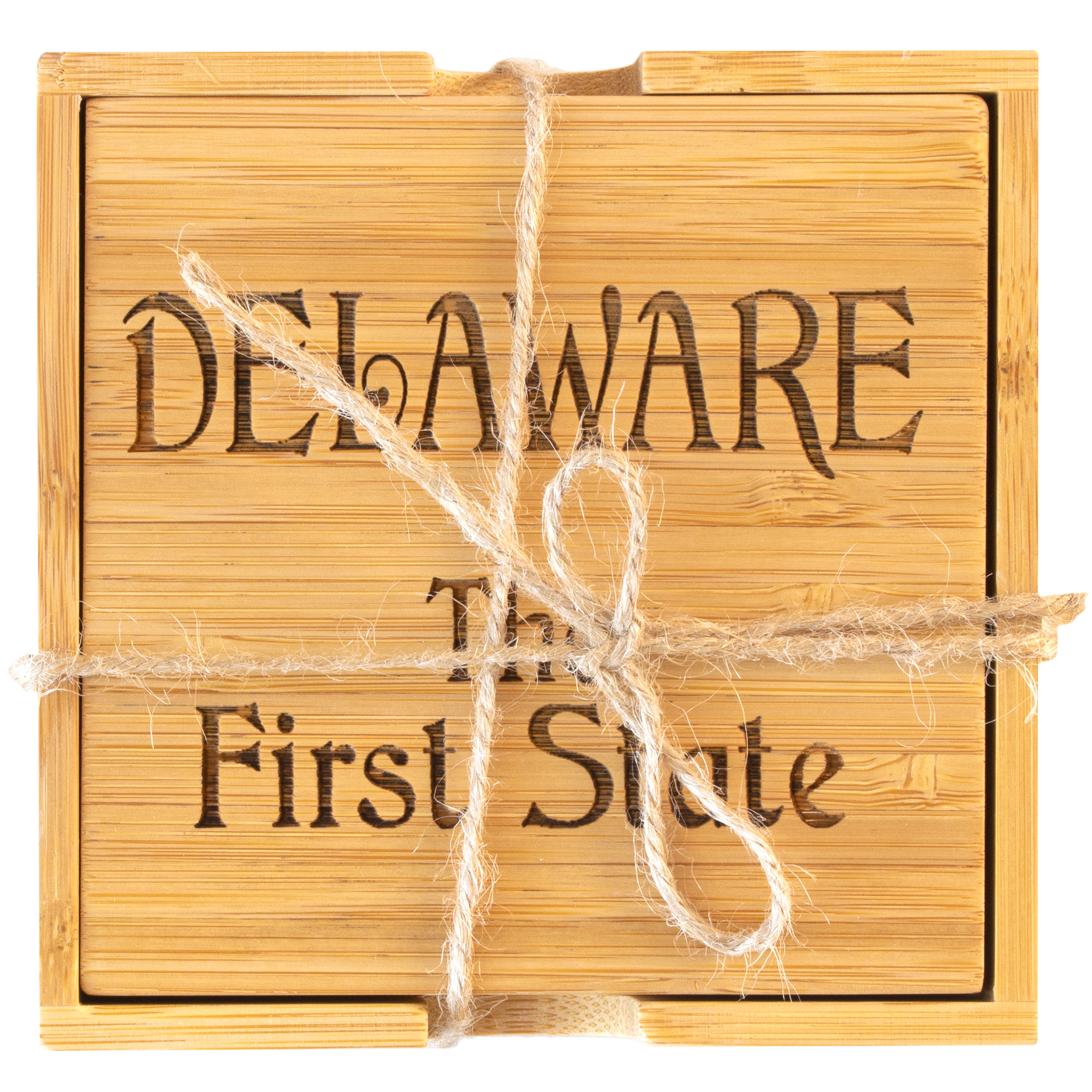 Delaware Puzzle Coaster Set 1