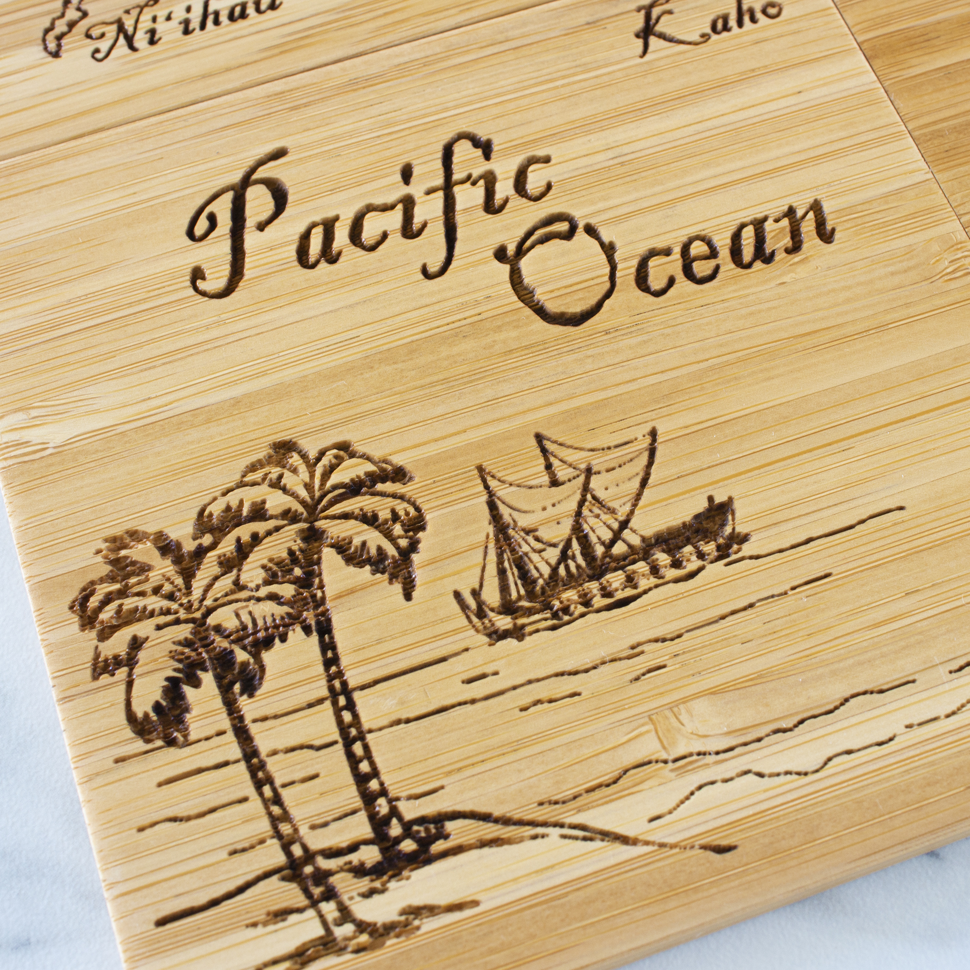 Hawaii Puzzle Coaster Set 1