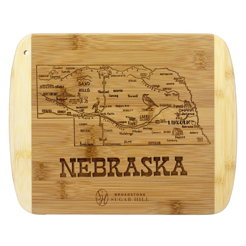 A Slice of Life Nebraska Serving & Cutting Board 1 A Slice of Life Nebraska Serving & Cutting Board 1