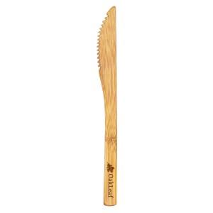 Reusable Bamboo Serrated 8" Knife, Dishwasher Safe 1 Reusable Bamboo Serrated 8" Knife, Dishwasher Safe 1