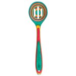 Colorful Wooden Slotted Spoon 1 Colorful Wooden Slotted Spoon 1