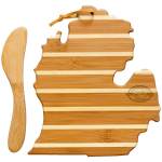 Michigan Charcuterie Board with Spreader Knife Gift Set 1 Michigan Charcuterie Board with Spreader Knife Gift Set 1