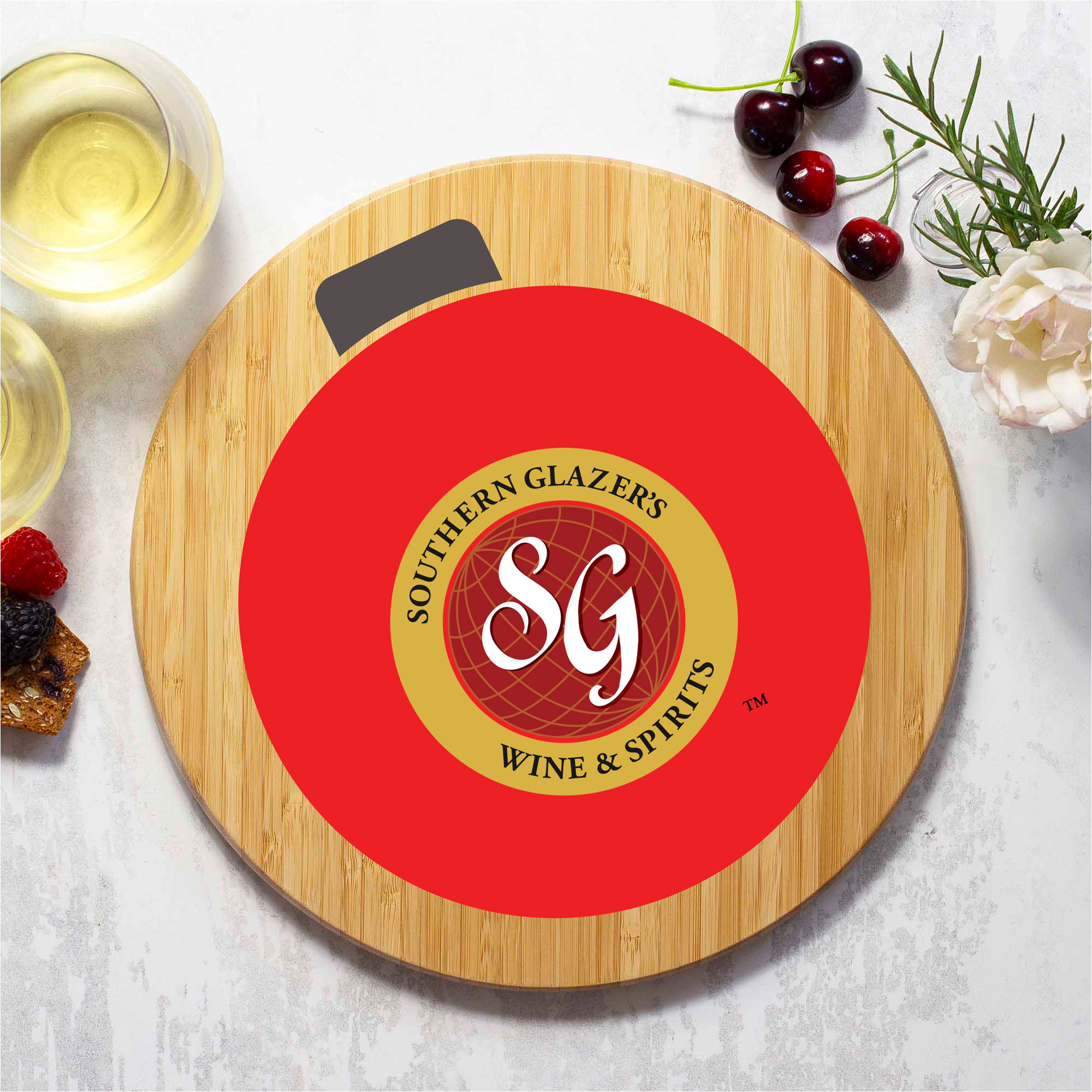 Holiday Ornament Cutting and Serving Board 1