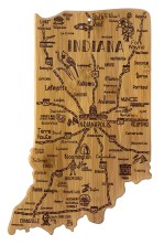 Destination Indiana Cutting & Serving Board 1 Destination Indiana Cutting & Serving Board 1