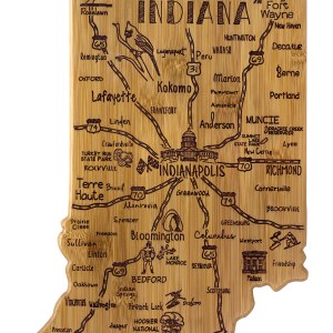 Destination Indiana Cutting & Serving Board 1 Destination Indiana Cutting & Serving Board 1