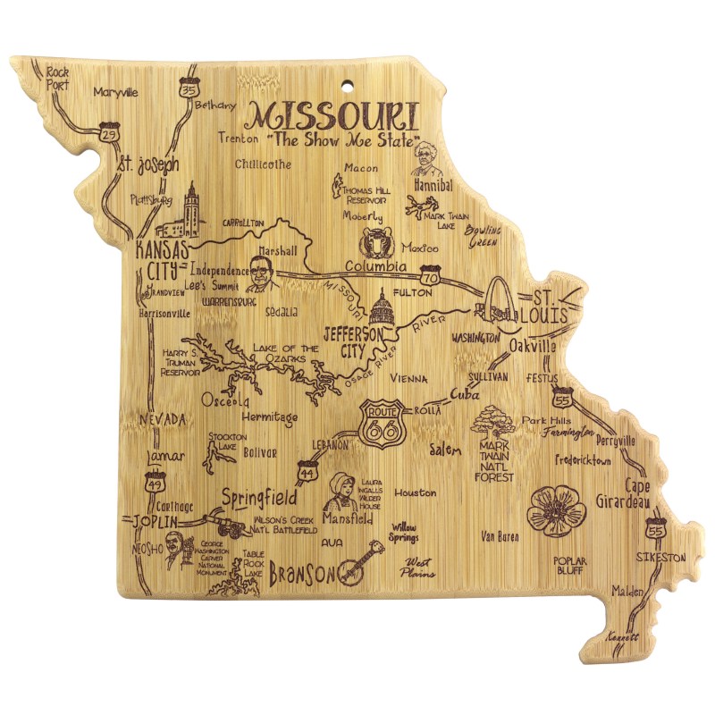 Destination Missouri Cutting & Serving Board 1 Destination Missouri Cutting & Serving Board 1