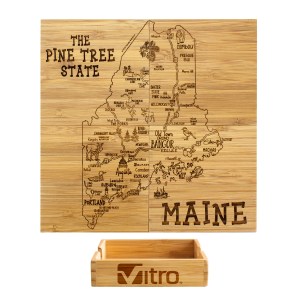 Maine Puzzle Coaster Set 1 Maine Puzzle Coaster Set 1