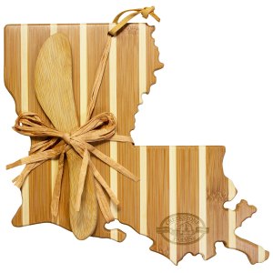 Louisiana Charcuterie Board with Spreader Knife Gift Set 1 Louisiana Charcuterie Board with Spreader Knife Gift Set 1