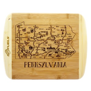 A Slice of Life Pennsylvania Serving & Cutting Board 1 A Slice of Life Pennsylvania Serving & Cutting Board 1