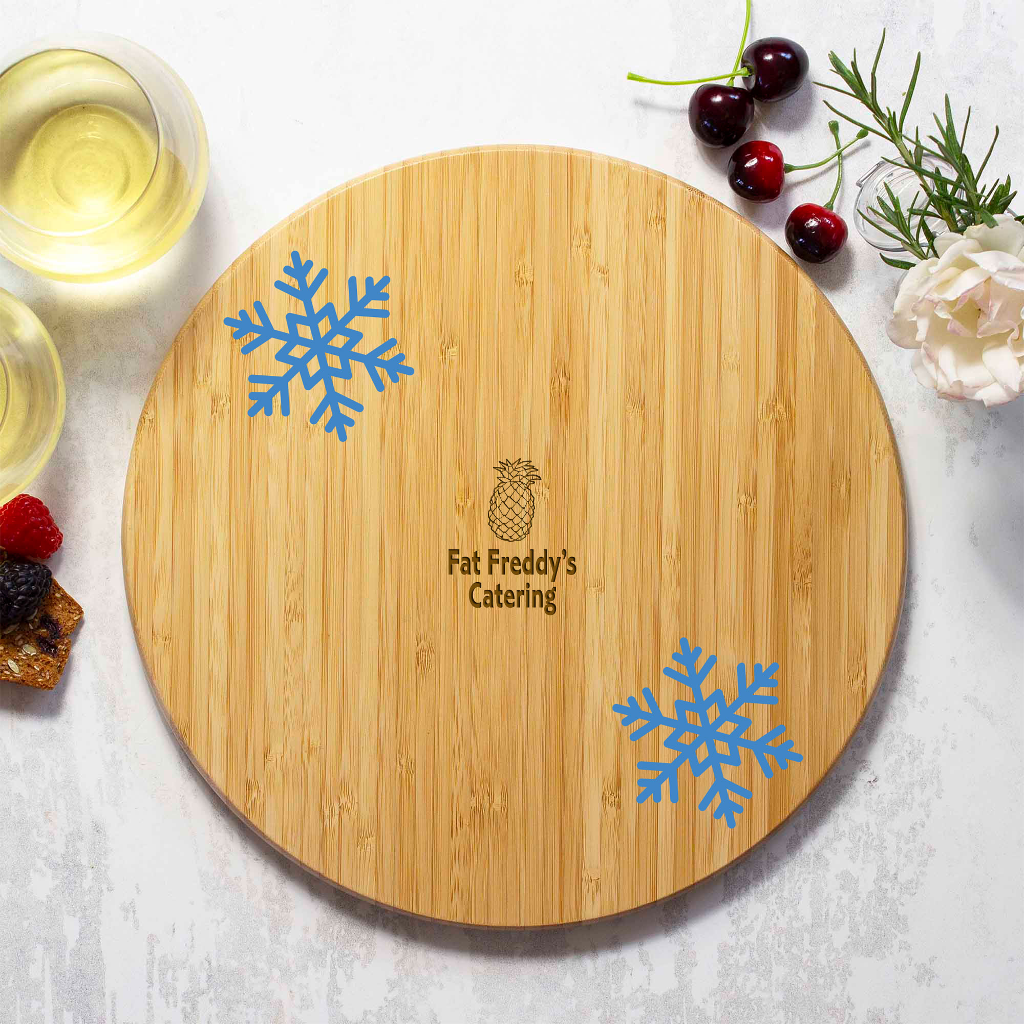 Winter Wonderland Cutting and Serving Board 1
