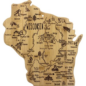 Destination Wisconsin Cutting & Serving Board 1 Destination Wisconsin Cutting & Serving Board 1
