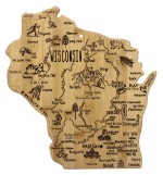 Destination Wisconsin Cutting & Serving Board 1 Destination Wisconsin Cutting & Serving Board 1