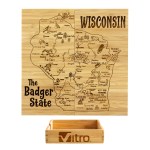 Wisconsin Puzzle Coaster Set 1 Wisconsin Puzzle Coaster Set 1