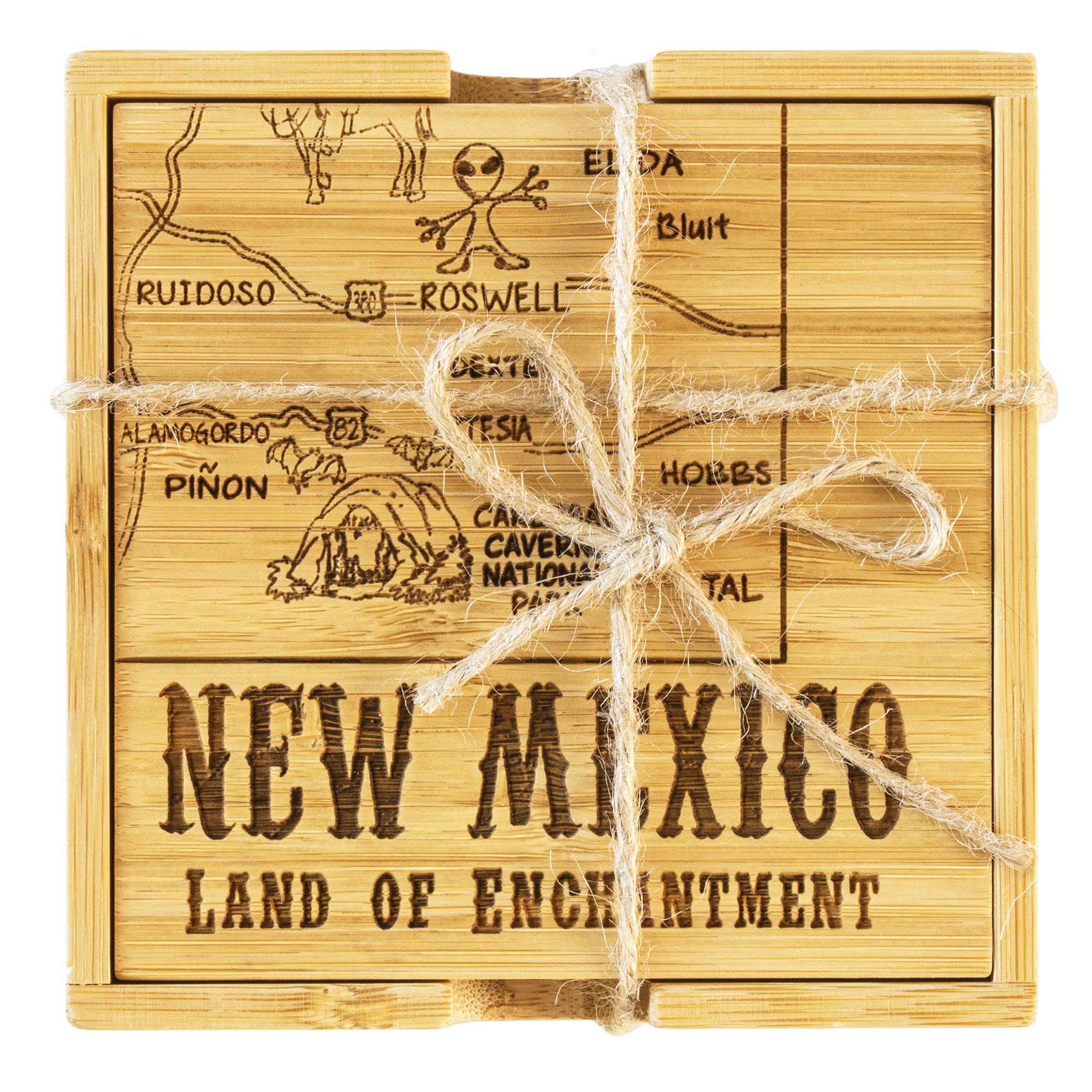 New Mexico Puzzle Coaster Set 1