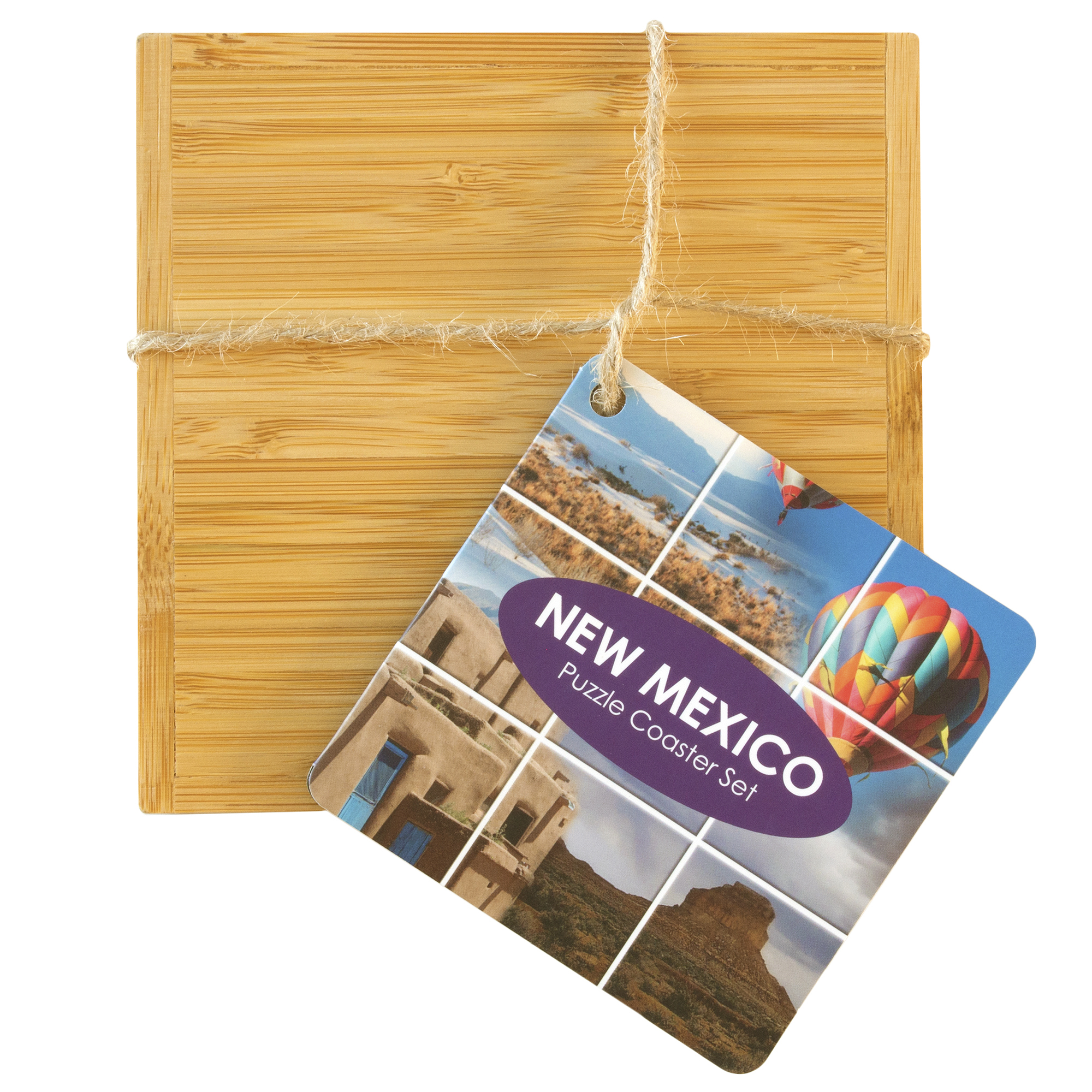 New Mexico Puzzle Coaster Set 1