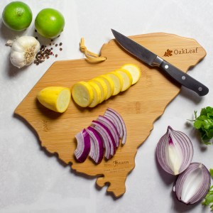 South Carolina State Shaped Cutting & Serving Board w/Artwork by Summer Stokes 1 South Carolina State Shaped Cutting & Serving Board w/Artwork by Summer Stokes 1