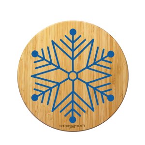 Winter Snowflake Cutting and Serving Board 1 Winter Snowflake Cutting and Serving Board 1