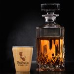 California State Shot Glass - Bamboo Brown/Silver California State Shot Glass - Bamboo Brown/Silver