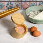Bamboo Angled Salt Cellar 5 Bamboo Angled Salt Cellar 5