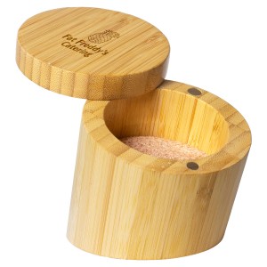 Bamboo Angled Salt Cellar 1 Bamboo Angled Salt Cellar 1