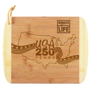 Limited Edition USA 250 Years 11" Two-Tone Cutting Board 1 Limited Edition USA 250 Years 11" Two-Tone Cutting Board 1
