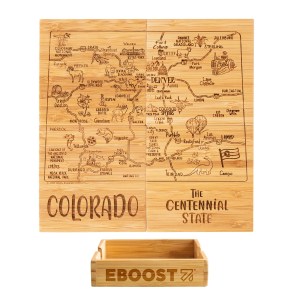 Colorado Puzzle Coaster Set 1 Colorado Puzzle Coaster Set 1