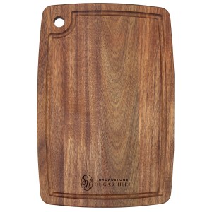 15" Acacia Cutting Board w/Juice Groove 1 15" Acacia Cutting Board w/Juice Groove 1