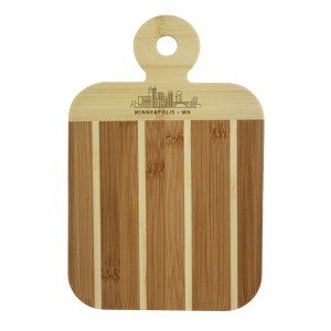 Striped Paddle Minneapolis City Skyline Board 1 Striped Paddle Minneapolis City Skyline Board 1