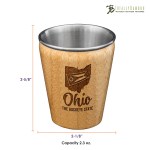 Ohio State Shot Glass - Dimensions Ohio State Shot Glass - Dimensions