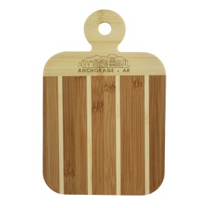Striped Paddle Anchorage City Skyline Board 1 Striped Paddle Anchorage City Skyline Board 1